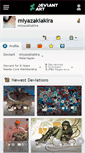 Mobile Screenshot of miyazakiakira.deviantart.com