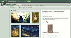 Desktop Screenshot of mushishi-world.deviantart.com