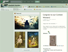 Tablet Screenshot of mushishi-world.deviantart.com