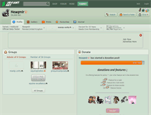 Tablet Screenshot of neaqmir.deviantart.com