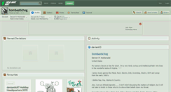 Desktop Screenshot of bombastichog.deviantart.com