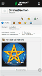 Mobile Screenshot of divinusdaemon.deviantart.com