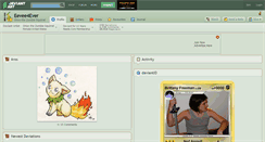 Desktop Screenshot of eevee4ever.deviantart.com