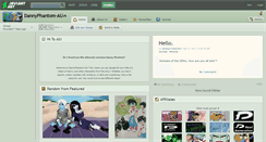 Desktop Screenshot of dannyphantom-au.deviantart.com