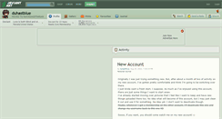 Desktop Screenshot of duhastblue.deviantart.com