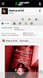 Mobile Screenshot of maeva-enid.deviantart.com