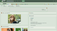 Desktop Screenshot of krupier.deviantart.com