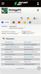 Mobile Screenshot of nintega95.deviantart.com