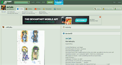 Desktop Screenshot of ancafe.deviantart.com