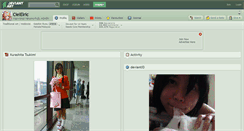 Desktop Screenshot of cielelric.deviantart.com