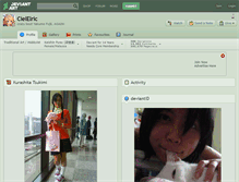 Tablet Screenshot of cielelric.deviantart.com