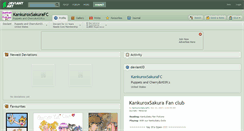 Desktop Screenshot of kankuroxsakurafc.deviantart.com