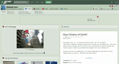 Desktop Screenshot of nobody-now.deviantart.com