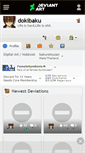 Mobile Screenshot of dokibaku.deviantart.com