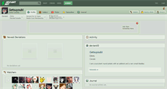 Desktop Screenshot of getsuyoubi.deviantart.com