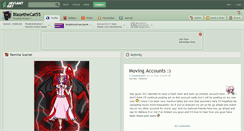 Desktop Screenshot of blazethecat55.deviantart.com