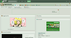 Desktop Screenshot of magicalhansen.deviantart.com