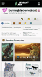 Mobile Screenshot of burningblackenedsoul.deviantart.com