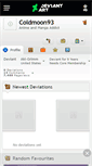 Mobile Screenshot of coldmoon93.deviantart.com