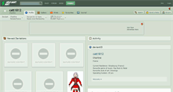 Desktop Screenshot of catt1812.deviantart.com
