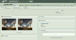 Desktop Screenshot of jacobpwooten.deviantart.com