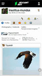 Mobile Screenshot of insolitus-mundus.deviantart.com