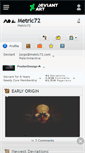 Mobile Screenshot of metric72.deviantart.com