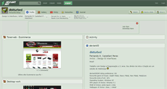 Desktop Screenshot of distturbed.deviantart.com
