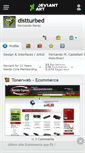 Mobile Screenshot of distturbed.deviantart.com