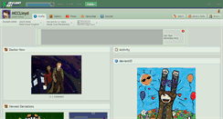 Desktop Screenshot of mcclloyd.deviantart.com