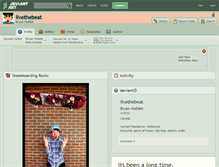 Tablet Screenshot of livethebeat.deviantart.com