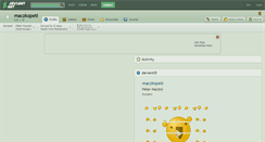 Desktop Screenshot of maczkopeti.deviantart.com