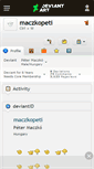 Mobile Screenshot of maczkopeti.deviantart.com