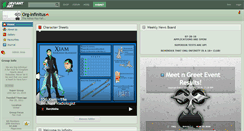 Desktop Screenshot of org-infinitus.deviantart.com