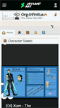 Mobile Screenshot of org-infinitus.deviantart.com