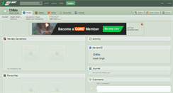 Desktop Screenshot of chiblo.deviantart.com