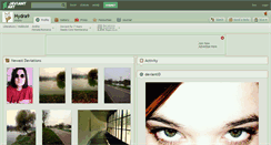 Desktop Screenshot of hydra9.deviantart.com