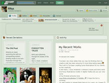 Tablet Screenshot of lilitus.deviantart.com