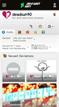 Mobile Screenshot of deadsun90.deviantart.com
