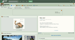 Desktop Screenshot of marowen.deviantart.com