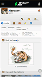 Mobile Screenshot of marowen.deviantart.com