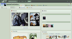 Desktop Screenshot of equinesfromcomics.deviantart.com