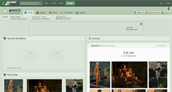 Desktop Screenshot of gonzo22.deviantart.com