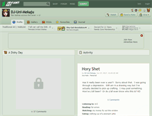Tablet Screenshot of dj-uni-mekaju.deviantart.com