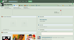 Desktop Screenshot of digi-valentine.deviantart.com