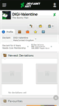 Mobile Screenshot of digi-valentine.deviantart.com