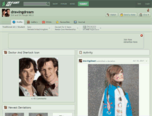 Tablet Screenshot of drawingdream.deviantart.com