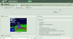 Desktop Screenshot of mizshy95.deviantart.com