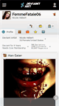 Mobile Screenshot of femmefatale06.deviantart.com