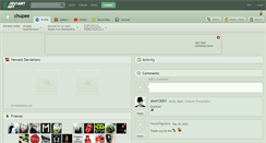Desktop Screenshot of chupee.deviantart.com